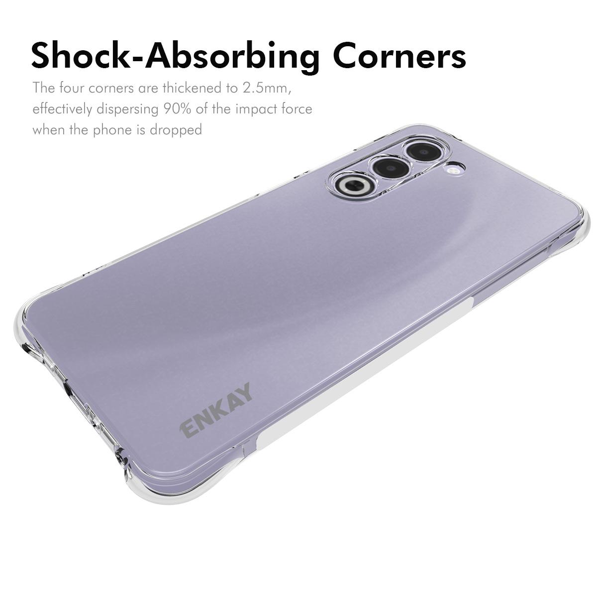 For Oppo A5 5G Clear Phone Case ENKAY HAT PRINCE Shockproof Anti-slip TPU Cover Transparent
For Oppo A5 5G Clear Phone Case ENKAY HAT PRINCE Shockproof Anti-slip TPU Cover Transparent