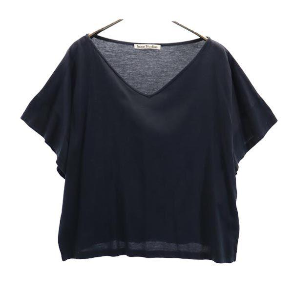 ACNE STUDIOS Short sleeve Drop Shoulder Cut XS black United arrows Women Used
ACNE STUDIOS Short sleeve Drop Shoulder Cut XS black United arrows Women Used