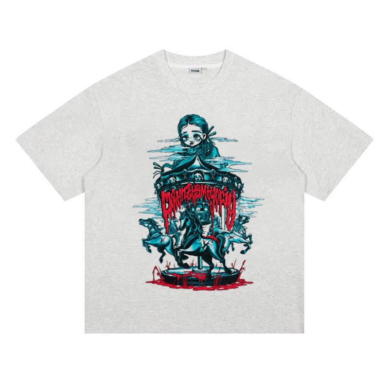 Mens TShirt Phantasmagoria Graphic Oversized Gothic Harajuku Fashion Cotton Short Sleeve Tops Y2k Streetwear Unisex Clothing S
Mens TShirt Phantasmagoria Graphic Oversized Gothic Harajuku Fashion Cotton Short Sleeve Tops Y2k Streetwear Unisex Clothing S