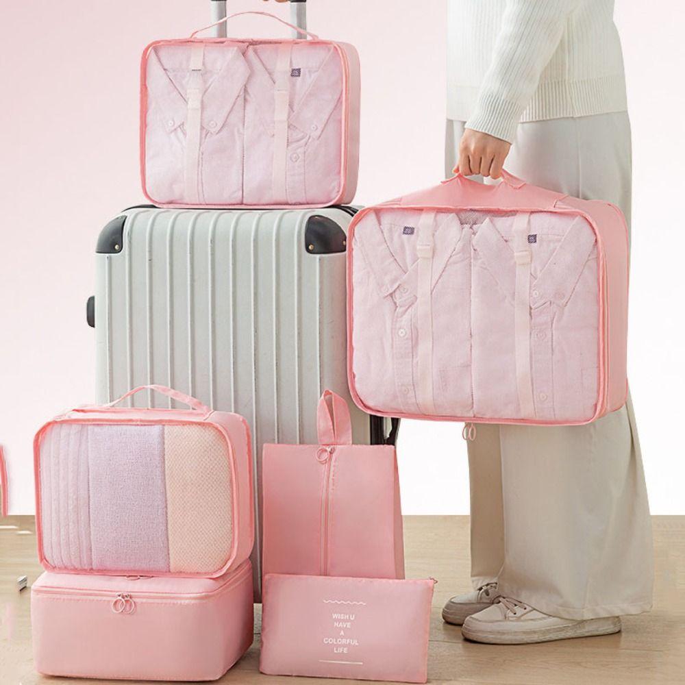 7 шт./компл. расширяемые органайзеры для упаковки багажа, многофункциональная сумка для одежды, набор для путешествий
7 шт./компл. расширяемые органайзеры для упаковки багажа, многофункциональная сумка для одежды, набор для путешествий