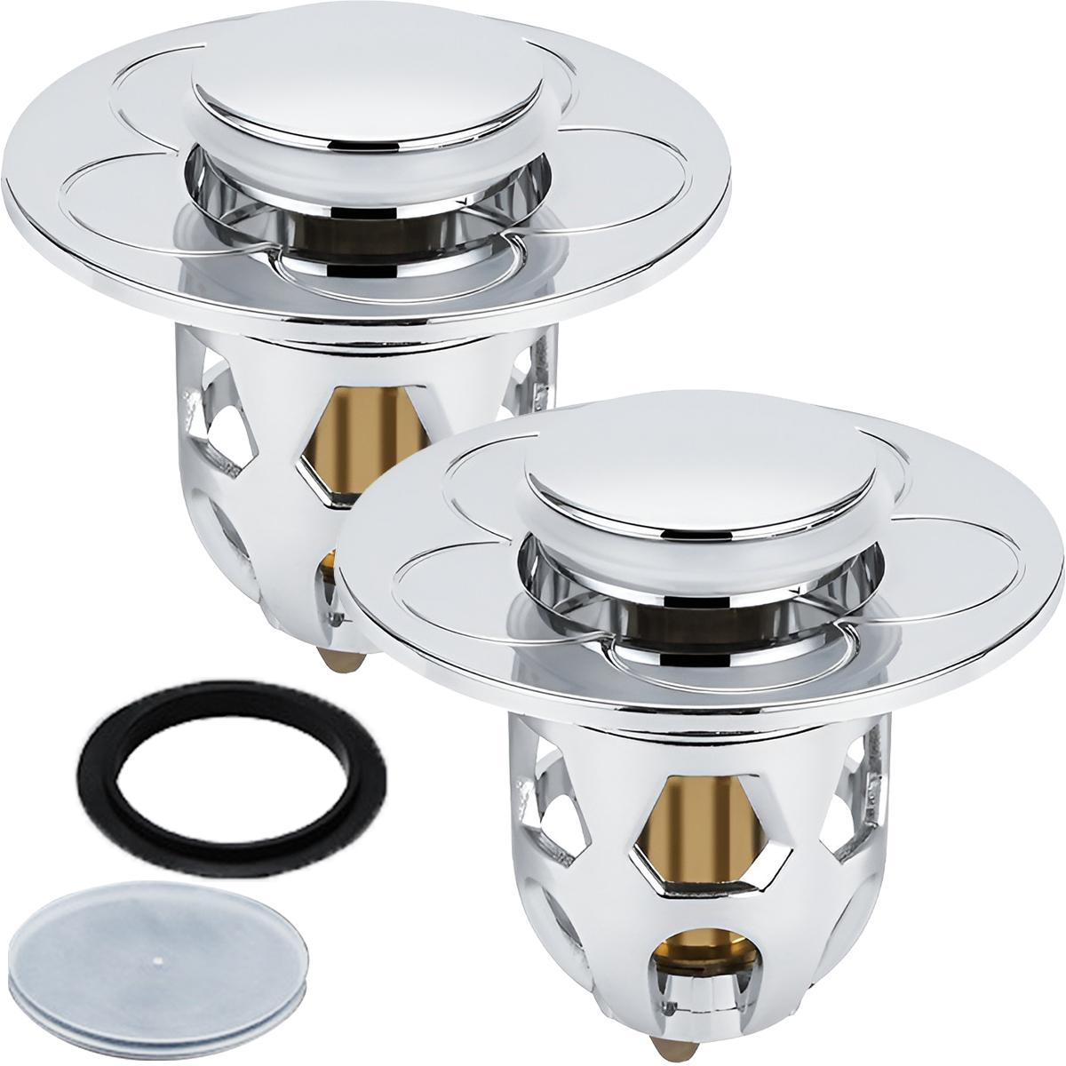 2pcs Bathroom Sink Plug Stopper Universal Shower Sink Filter Plug Wash Basin Core Bounce Up Drain Filter Kitchen Bathtub Stopper светло-серый
2pcs Bathroom Sink Plug Stopper Universal Shower Sink Filter Plug Wash Basin Core Bounce Up Drain Filter Kitchen Bathtub Stopper светло-серый