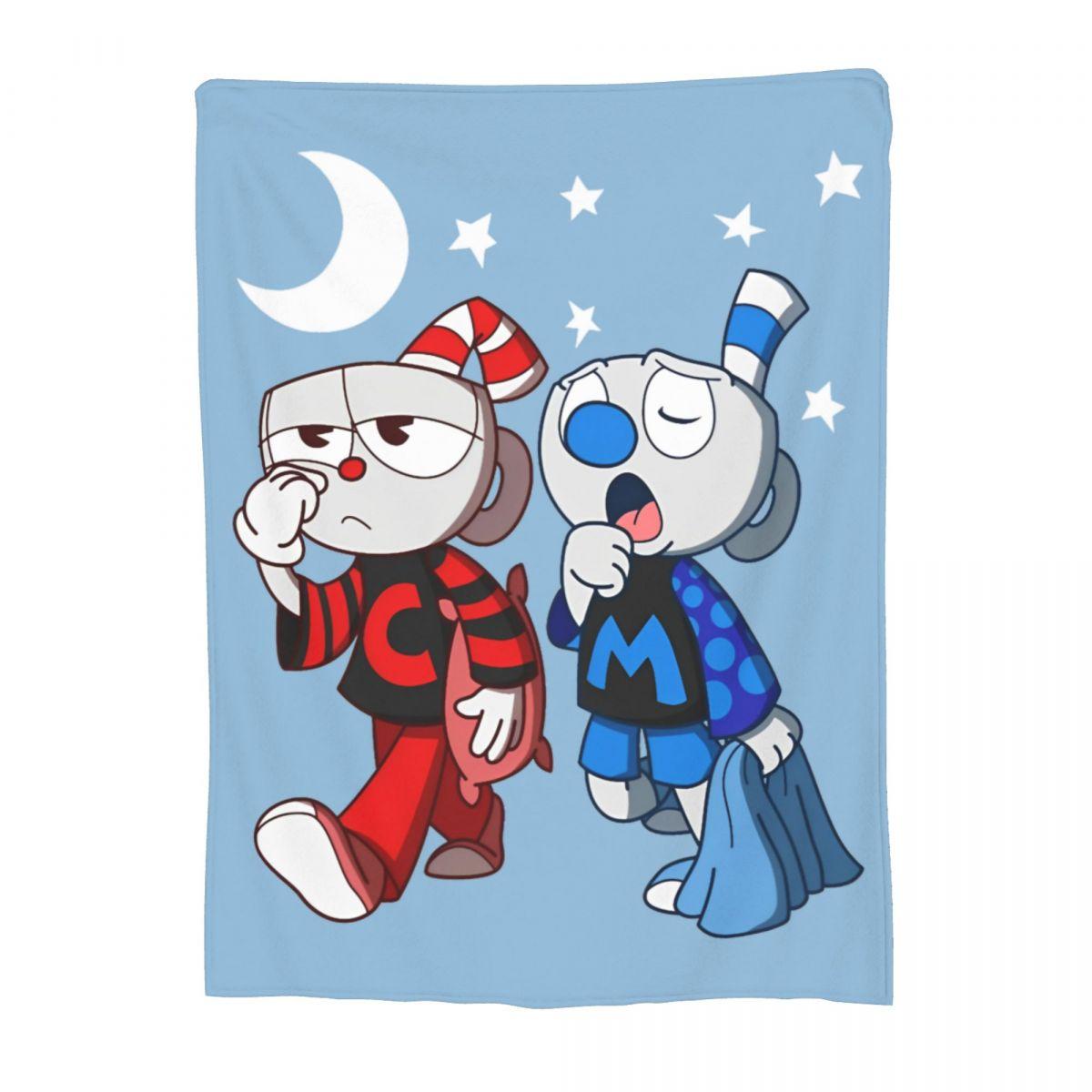 Cartoon Cuphead And Mugman Game Blanket Velvet Winter Portable Warm Throw Blanket for Bedding Office Plush Thin Quilt 75x90cm
Cartoon Cuphead And Mugman Game Blanket Velvet Winter Portable Warm Throw Blanket for Bedding Office Plush Thin Quilt 75x90cm