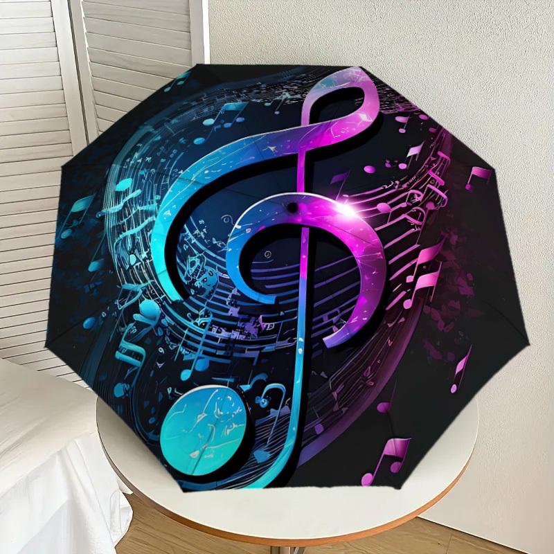 1pc Music Notes Circular Artwork Umbrella with Plastic Handle,Suitable for All Seasons Home Travel Outdoor UmbrellaDD660
1pc Music Notes Circular Artwork Umbrella with Plastic Handle,Suitable for All Seasons Home Travel Outdoor UmbrellaDD660