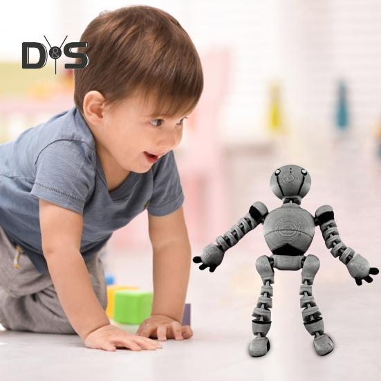 Игрушечный робот, 3D-печатный робот-приятель, настольное украшение, фигурка робота с регулируемыми руками и ногами, подарки для девочек и мальчиков, любителей роботов A
Игрушечный робот, 3D-печатный робот-приятель, настольное украшение, фигурка робота с регулируемыми руками и ногами, подарки для девочек и мальчиков, любителей роботов A