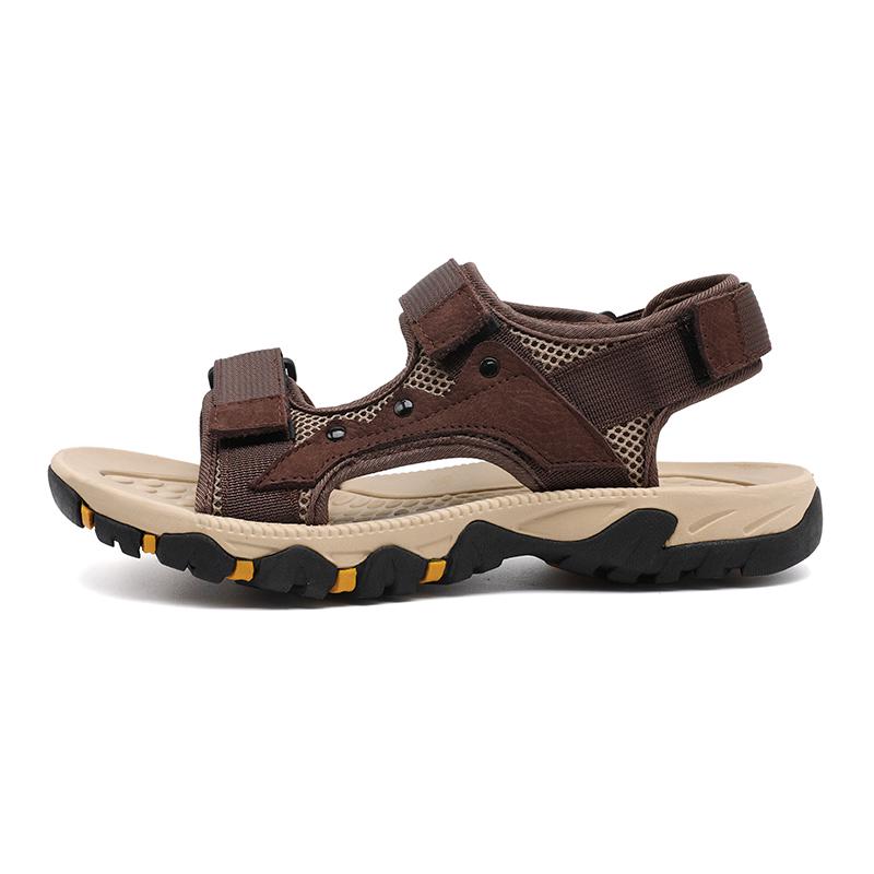 Мужские сандалии 39-47, летние модные легкие повседневные кожаные туфли-колокольчики, сандалии большого размера 47 коричневый
Мужские сандалии 39-47, летние модные легкие повседневные кожаные туфли-колокольчики, сандалии большого размера 47 коричневый