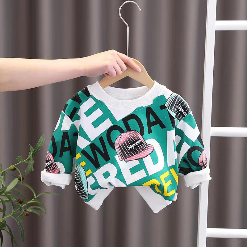 Модный осенний комплект из двух предметов для мальчиков - трендовая детская повседневная одежда Size 90 - Height 85 cm
Модный осенний комплект из двух предметов для мальчиков - трендовая детская повседневная одежда Size 90 - Height 85 cm