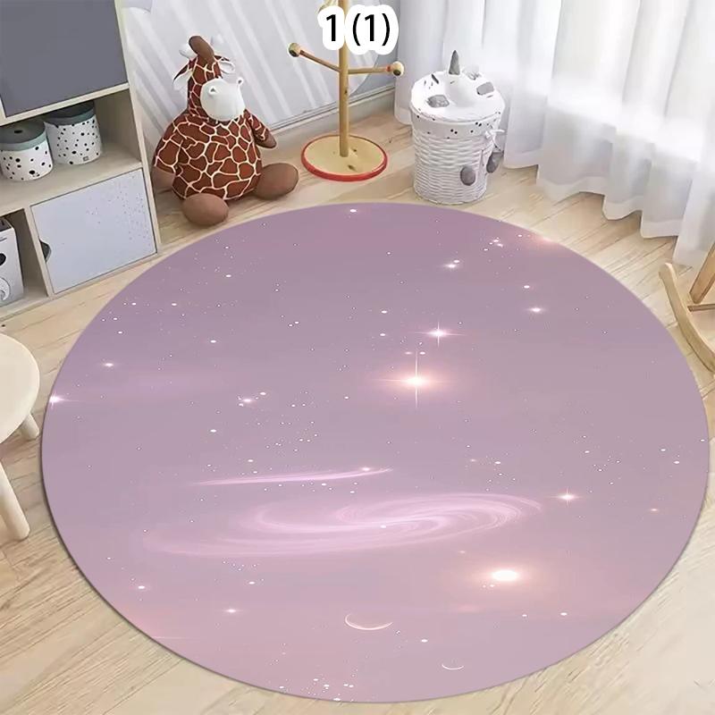 Dreamy Gradient Round Rug Soft Non-Slip Home Decor Carpet Geometric Spirals Pattern Floor Mat for Playroom Bedroom Living Room 100cm
Dreamy Gradient Round Rug Soft Non-Slip Home Decor Carpet Geometric Spirals Pattern Floor Mat for Playroom Bedroom Living Room 100cm