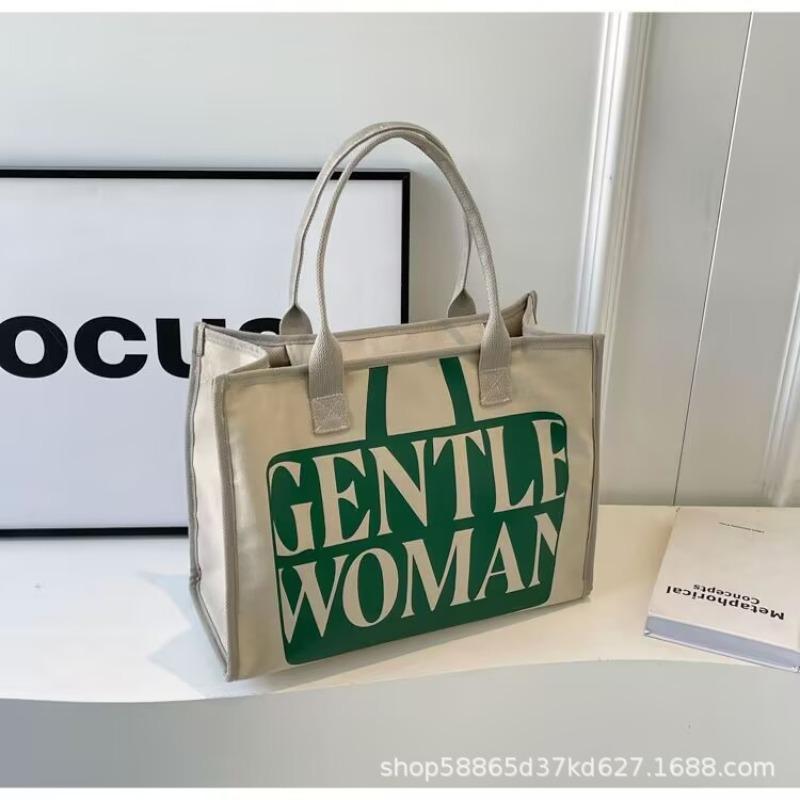 New large-capacity women s tote bag casual letter handbag 2026 new college student class canvas bag зелений
New large-capacity women s tote bag casual letter handbag 2026 new college student class canvas bag зелений