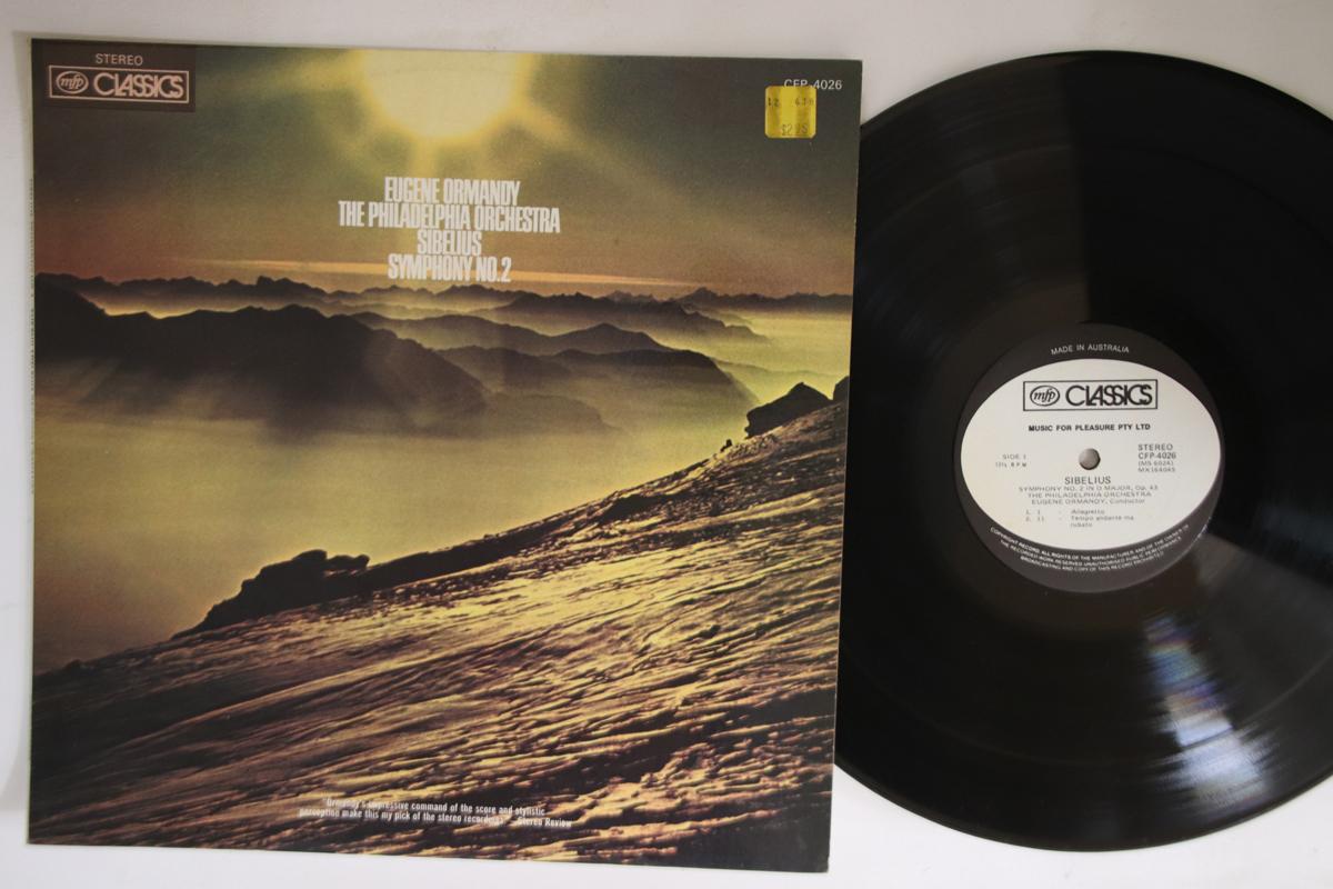 LP Record EUGENE ORMANDY, PHILADELPHIA ORCHES - Jean Sibelius Symphony No. 2 CFP4026 MFP Classics Australia Classical Used
LP Record EUGENE ORMANDY, PHILADELPHIA ORCHES - Jean Sibelius Symphony No. 2 CFP4026 MFP Classics Australia Classical Used