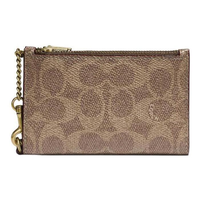 Coach Card Case 13 Solid Color Cross Grain Snap Foldable With Zipper Pocket Multi Card Slots Coated Canvas And Calfskin Wallet Mini C0847-B4NQ4 Basic Set (Bag+Dust Bag)
Coach Card Case 13 Solid Color Cross Grain Snap Foldable With Zipper Pocket Multi Card Slots Coated Canvas And Calfskin Wallet Mini C0847-B4NQ4 Basic Set (Bag+Dust Bag)
