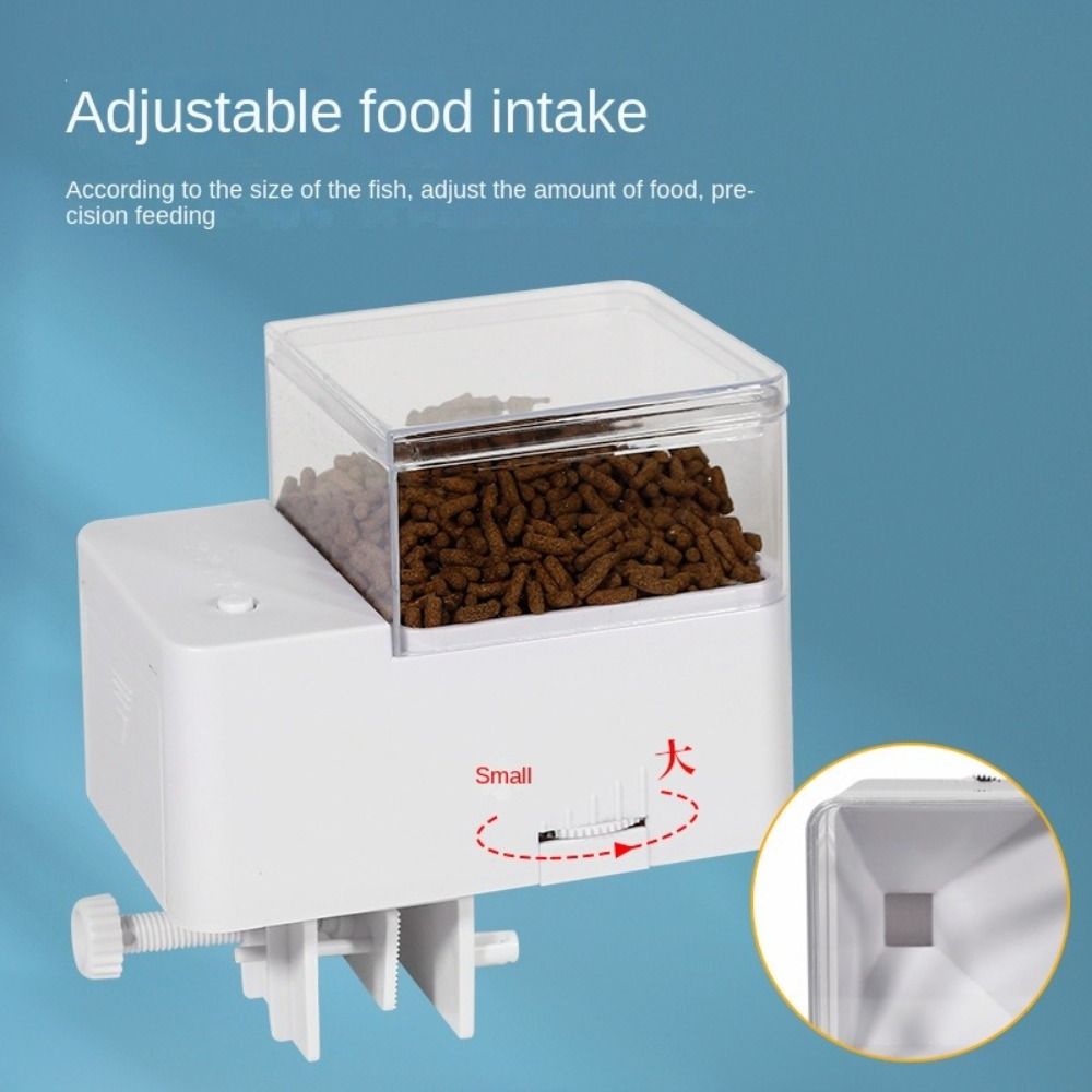Intelligent Timing Electric Fish Feeder Dual Anti Blocking Timer Fish Feeder Aquarium M
Intelligent Timing Electric Fish Feeder Dual Anti Blocking Timer Fish Feeder Aquarium M