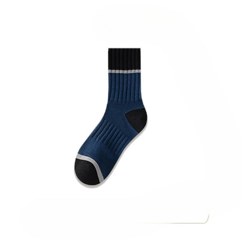 Men s Autumn/Winter Style Moisture-Wicking Anti-odor Mid-Calf Cotton Socks - Pure Winter Men s Style Blue Sporty Trendy Socks 1 pair синій
Men s Autumn/Winter Style Moisture-Wicking Anti-odor Mid-Calf Cotton Socks - Pure Winter Men s Style Blue Sporty Trendy Socks 1 pair синій