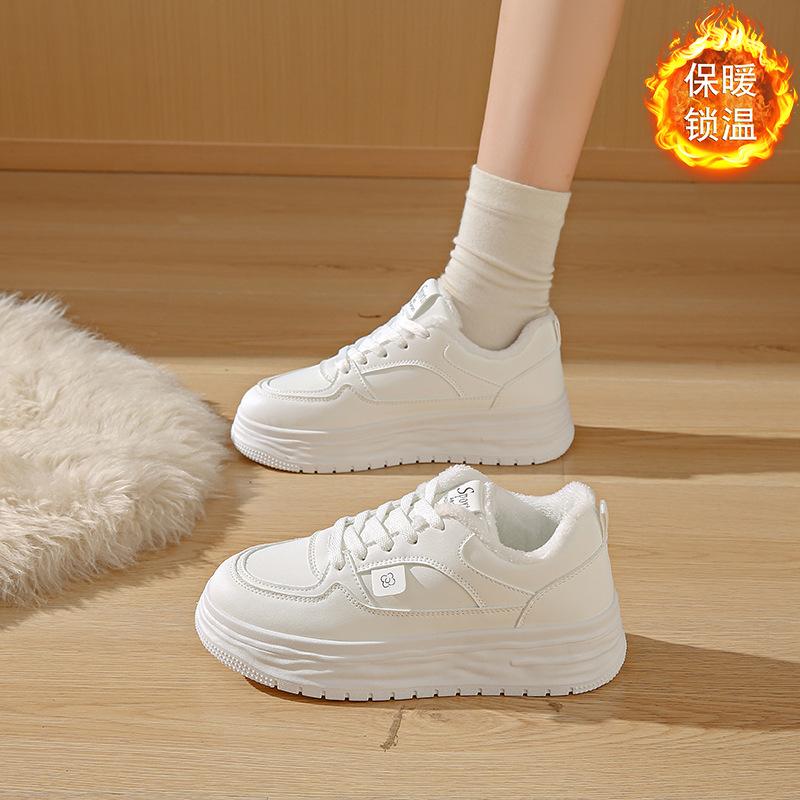 Winter little white shoes new is female students platform velvet sports board shoes casual shoes 40 білий
Winter little white shoes new is female students platform velvet sports board shoes casual shoes 40 білий