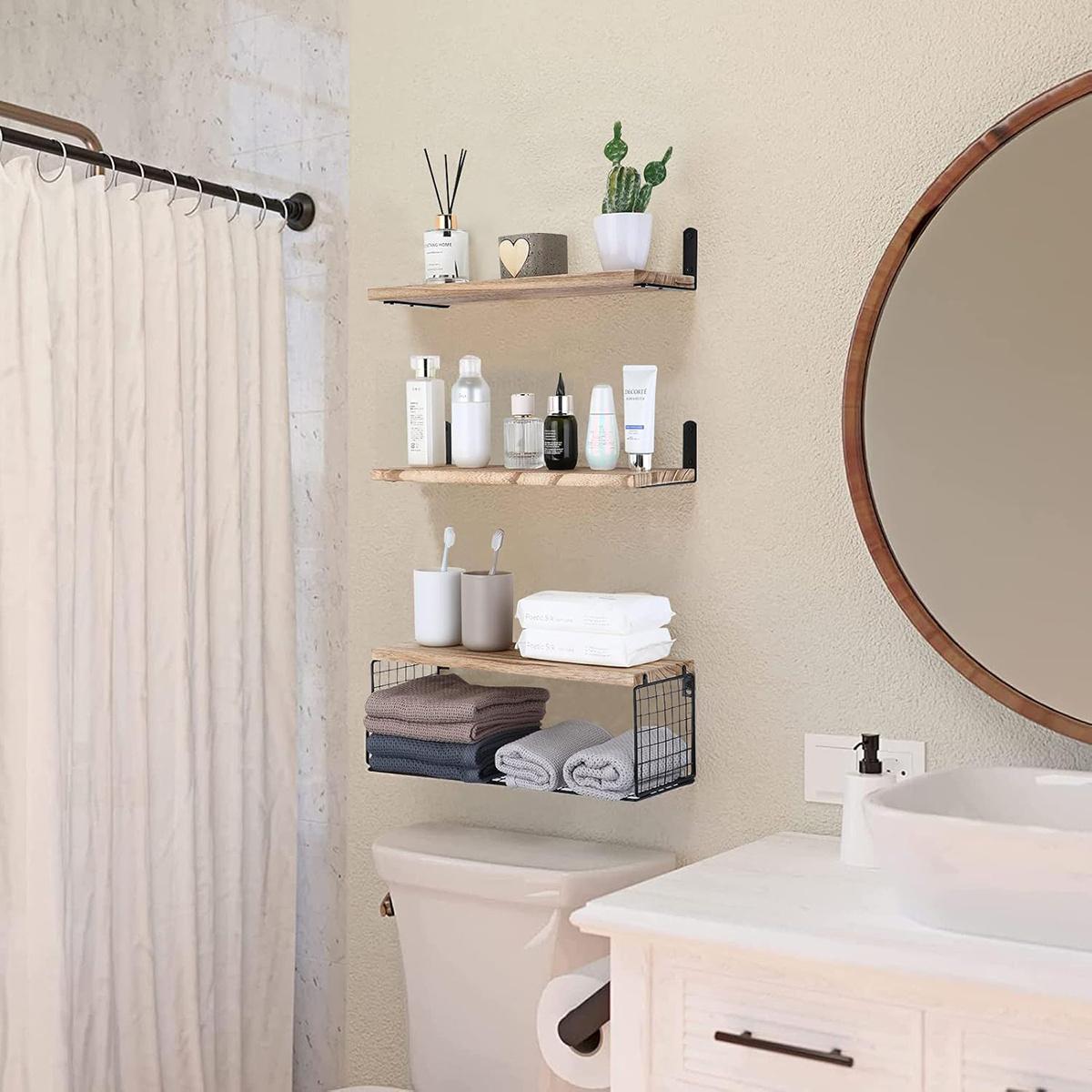 3Pcs/Set Wall-Mounted Storage Rack Iron Wire Basket Wooden Rack Kitchen Spice Potted Plants Shelf Type A
3Pcs/Set Wall-Mounted Storage Rack Iron Wire Basket Wooden Rack Kitchen Spice Potted Plants Shelf Type A
