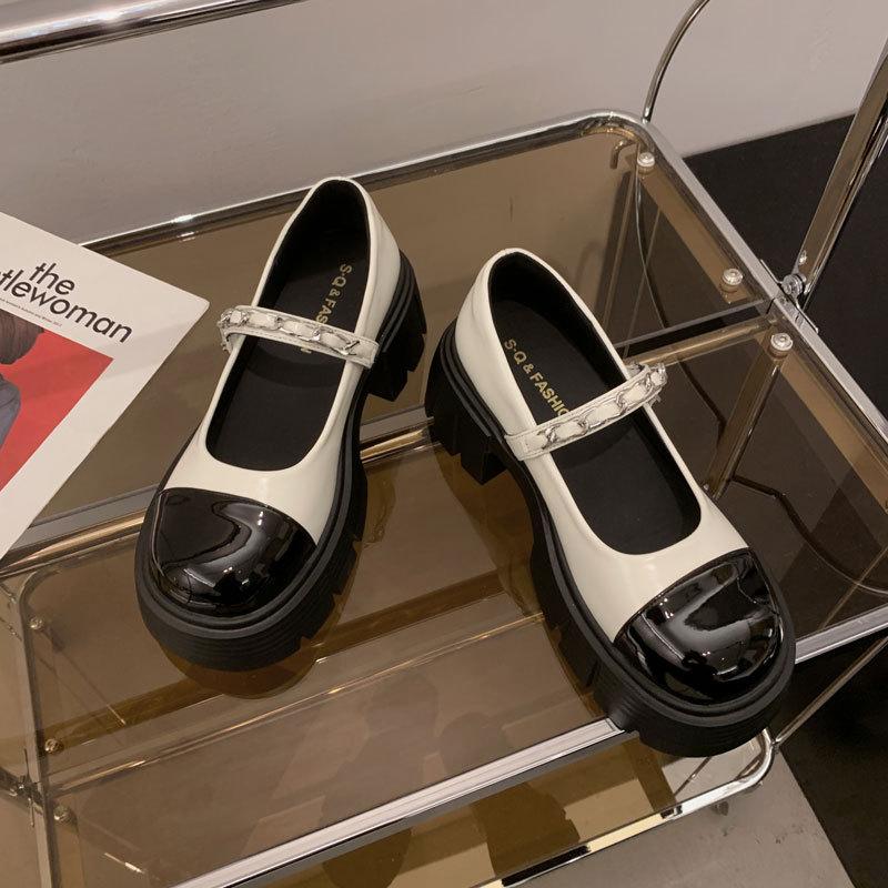 Модная женская весенняя обувь на толстом каблуке и платформе, универсальные туфли Мэри Джейн на высоком каблуке 40 бежевый
Модная женская весенняя обувь на толстом каблуке и платформе, универсальные туфли Мэри Джейн на высоком каблуке 40 бежевый