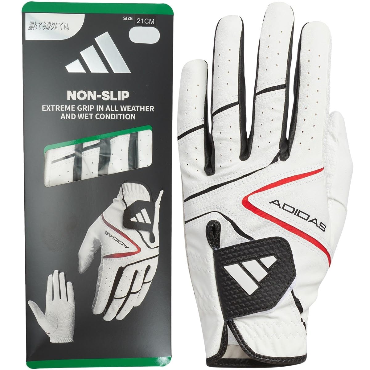 Adidas Golf Golf Size LH22 Men s Non-Slip Gloves, 24, White/Black,
Adidas Golf Golf Size LH22 Men s Non-Slip Gloves, 24, White/Black,