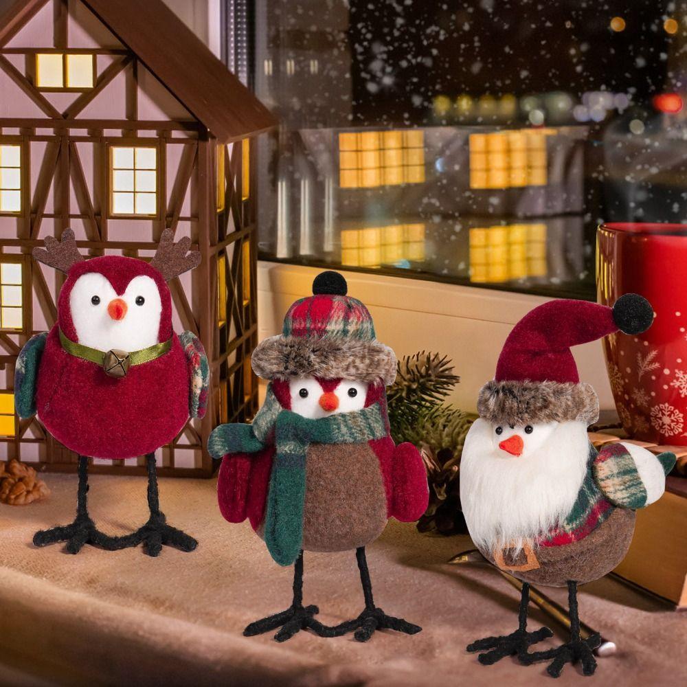 Cute Santa Claus Bird Decorations Handmade Merry Christmas Decor Children Gifts style 3
Cute Santa Claus Bird Decorations Handmade Merry Christmas Decor Children Gifts style 3