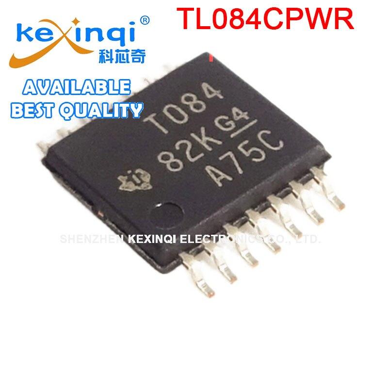 10 шт., оригинальный TL084CPWR TSSOP-14, четырехходовой операционный усилитель JFET с высокой скоростью нарастания, электронный компонент, лучшее высокое качество
10 шт., оригинальный TL084CPWR TSSOP-14, четырехходовой операционный усилитель JFET с высокой скоростью нарастания, электронный компонент, лучшее высокое качество