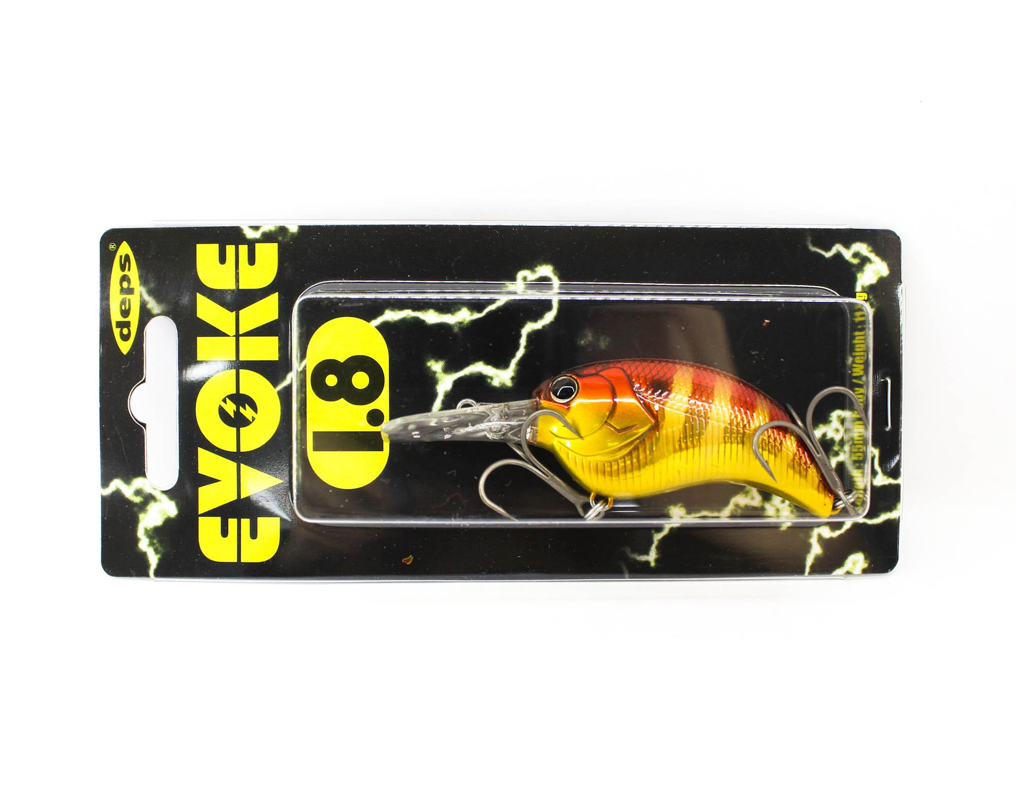 Deps Evoke 1.8 Crank Bait 55mm 11.5 grams Floating Lure 23 (3239)
Deps Evoke 1.8 Crank Bait 55mm 11.5 grams Floating Lure 23 (3239)