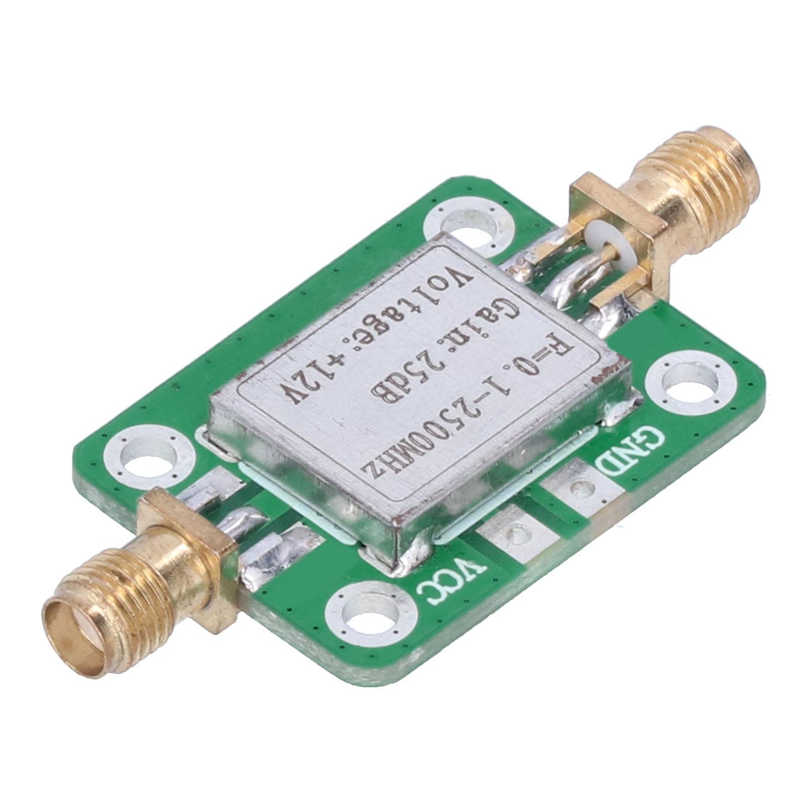 Широкополосный усилитель RF 0.12500MHz 12V 45mA 25dB High Gain Low Noise SMAK Female LNA Amplifier
Широкополосный усилитель RF 0.12500MHz 12V 45mA 25dB High Gain Low Noise SMAK Female LNA Amplifier