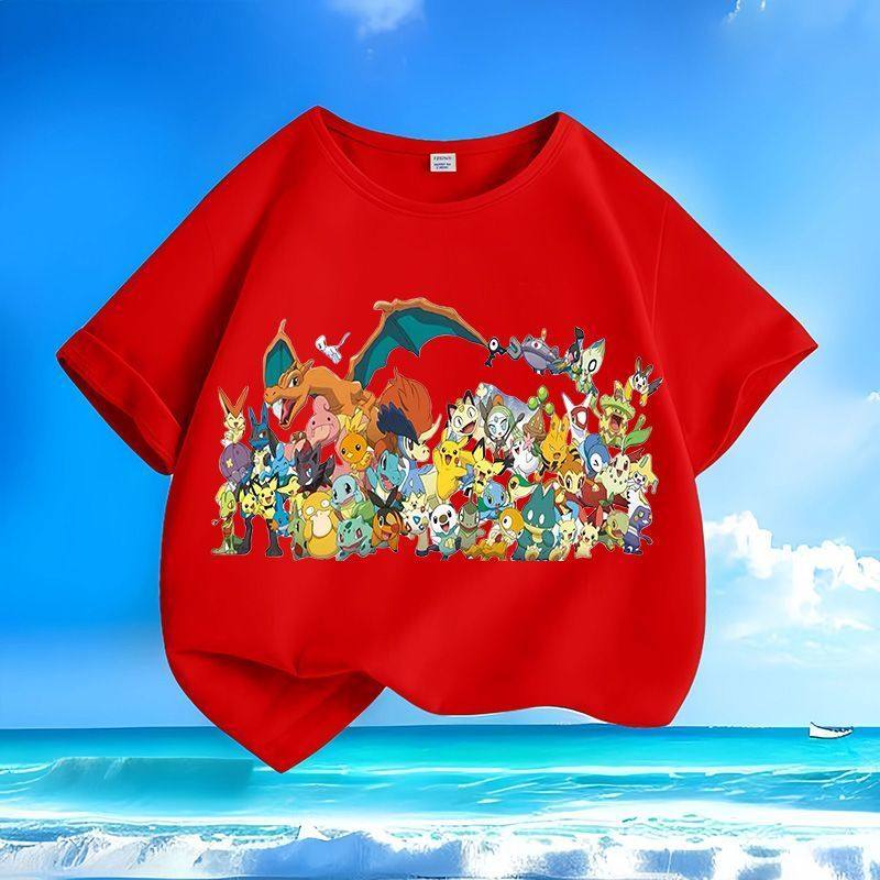 New Pokemon Pikachu Summer Cartoon Shortsleeved Tshirts for Men Women Adults and Children Pure Cotton Roundneck Loose Top 4XL
New Pokemon Pikachu Summer Cartoon Shortsleeved Tshirts for Men Women Adults and Children Pure Cotton Roundneck Loose Top 4XL