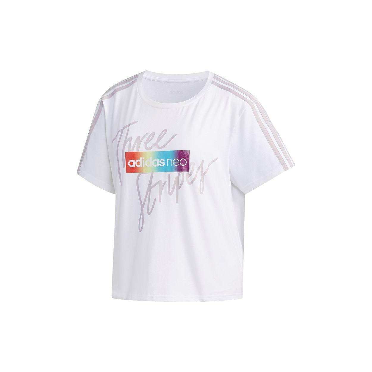 Adidas Neo Letter Print Casual Sports Short Loose Round Neck Short Sleeve T-Shirt Women Tops White FK9959 S
Adidas Neo Letter Print Casual Sports Short Loose Round Neck Short Sleeve T-Shirt Women Tops White FK9959 S