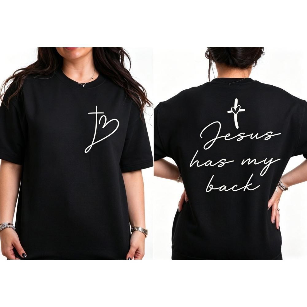 Handwritten Font Faith Cross Heart Graphic TShirt Women Summer Cotton Short Sleeve Christian Gift Casual Daily Life Outfit M
Handwritten Font Faith Cross Heart Graphic TShirt Women Summer Cotton Short Sleeve Christian Gift Casual Daily Life Outfit M
