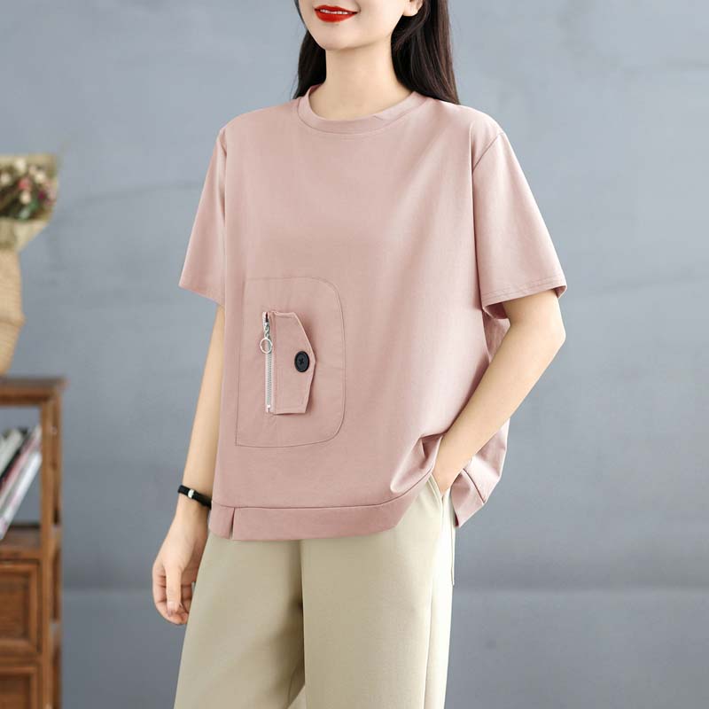 DIMANAF 2025 Летняя Футболка Большого Размера Женская Короткий Рукав Круглый Вырез Хлопок Короткие Свободные Топы Футболки L розовый
DIMANAF 2025 Летняя Футболка Большого Размера Женская Короткий Рукав Круглый Вырез Хлопок Короткие Свободные Топы Футболки L розовый