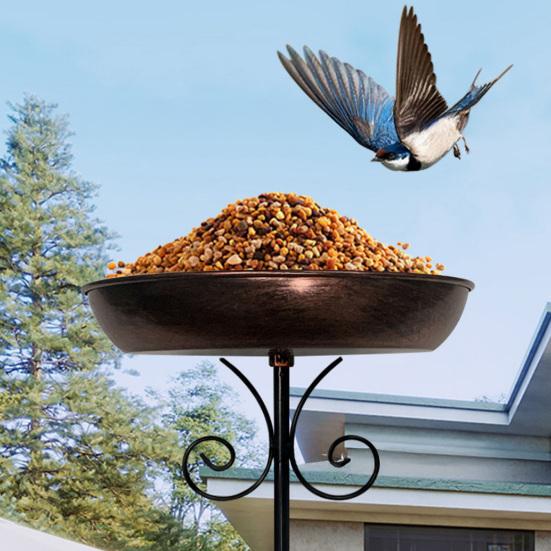 Yousheng Retro Bird Bath for Outside Metal 5-Prong Stake Base with Bowl Decorative Birdbath Detachable Bird Feeder for Backyard Patio Decor
Yousheng Retro Bird Bath for Outside Metal 5-Prong Stake Base with Bowl Decorative Birdbath Detachable Bird Feeder for Backyard Patio Decor
