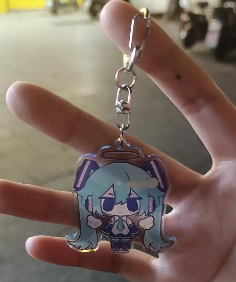 Cartoon Hatsune Miku Cos Figure Design Keychain Cute Cartoon Girl Double Pendant Sisters Set Pendant Accessories Birthday Gift
Cartoon Hatsune Miku Cos Figure Design Keychain Cute Cartoon Girl Double Pendant Sisters Set Pendant Accessories Birthday Gift