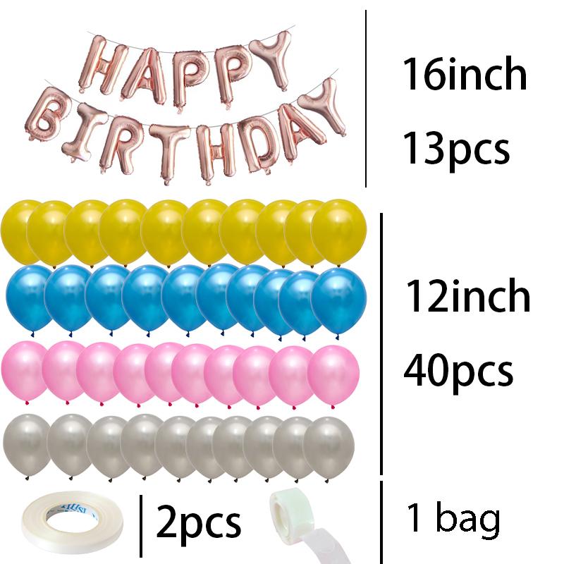 1set birthday letter latex balloons, happy birthday party celebration banner decoration supplies kid Baby Shower Decoration Other
1set birthday letter latex balloons, happy birthday party celebration banner decoration supplies kid Baby Shower Decoration Other