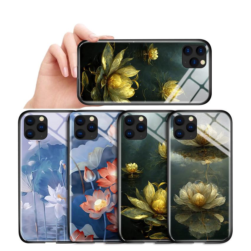 Чехол для телефона из закаленного стекла для iPhone Samsung Galaxy Infinix, ТПУ, мягкий край, модный противоударный чехол с цветочным узором лотоса iPhone 11 Pro Max
Чехол для телефона из закаленного стекла для iPhone Samsung Galaxy Infinix, ТПУ, мягкий край, модный противоударный чехол с цветочным узором лотоса iPhone 11 Pro Max