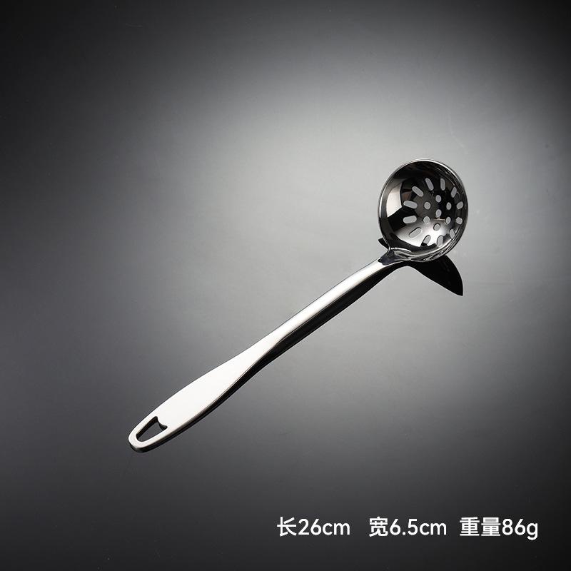 Ложка-дуршлаг из нержавеющей стали 304 с ручкой и отверстием для подвешивания, многофункциональная, яркая, маленькая, для горячего горшка, подарок на новоселье 6 points colander
