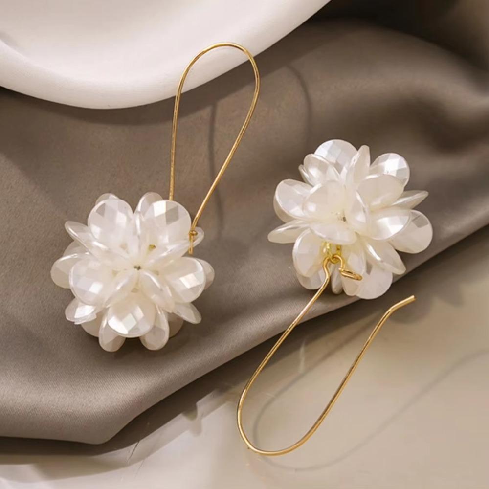 White Dangle Earring Long DIY Geometric Ear Buckle Fashion Drop Earrings Party Accessories
White Dangle Earring Long DIY Geometric Ear Buckle Fashion Drop Earrings Party Accessories