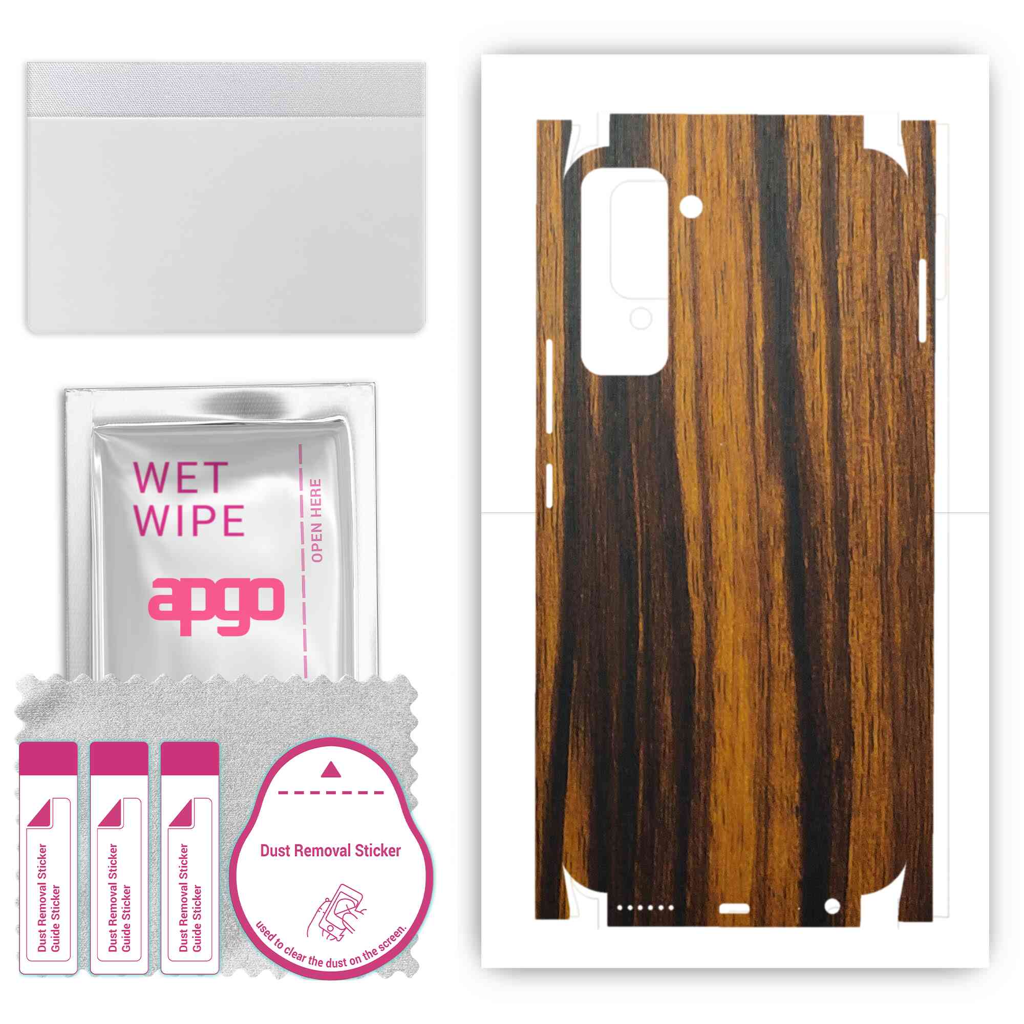 apgo Protective Skin Sticker for the back+sides compatible with Tecno Pop 5 Pro, Full Wrap Film, Foil, Vinyl - Pattern Tigerwood
apgo Protective Skin Sticker for the back+sides compatible with Tecno Pop 5 Pro, Full Wrap Film, Foil, Vinyl - Pattern Tigerwood
