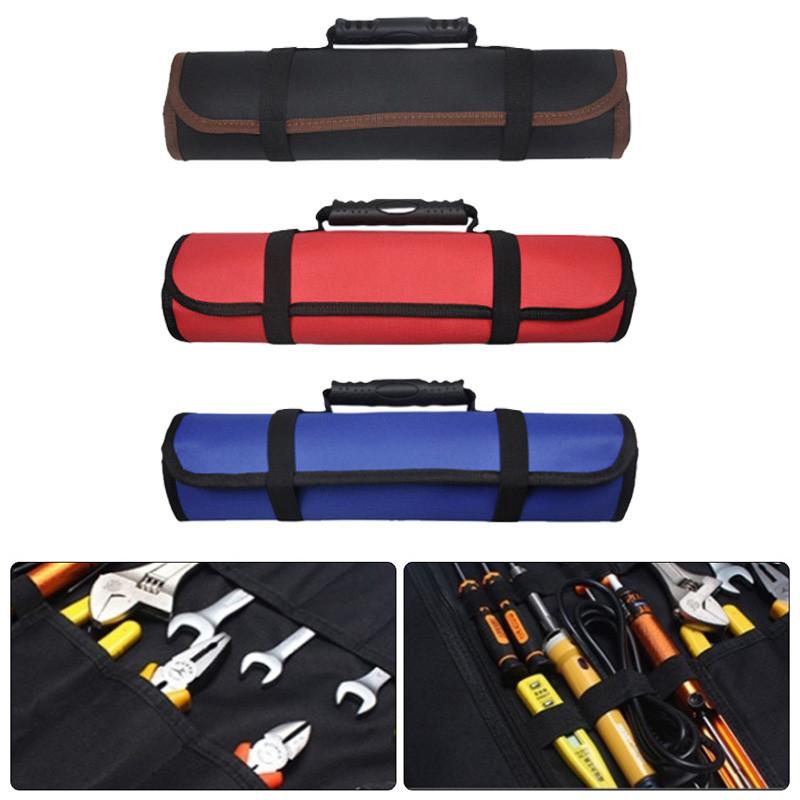 Oxford Cloth Wrench Storage Bag with Handle Portable Multi-functional Spanner Tool Organizer Folding Pouch for Working
Oxford Cloth Wrench Storage Bag with Handle Portable Multi-functional Spanner Tool Organizer Folding Pouch for Working