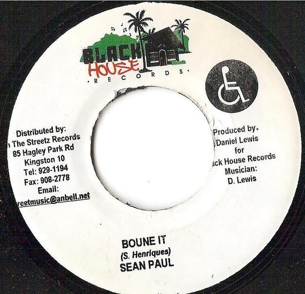 7inch Record SEAN PAUL - Boune It NONE Black House Rec 2004 Jamaica Reggae, Ska & Dub Used
7inch Record SEAN PAUL - Boune It NONE Black House Rec 2004 Jamaica Reggae, Ska & Dub Used