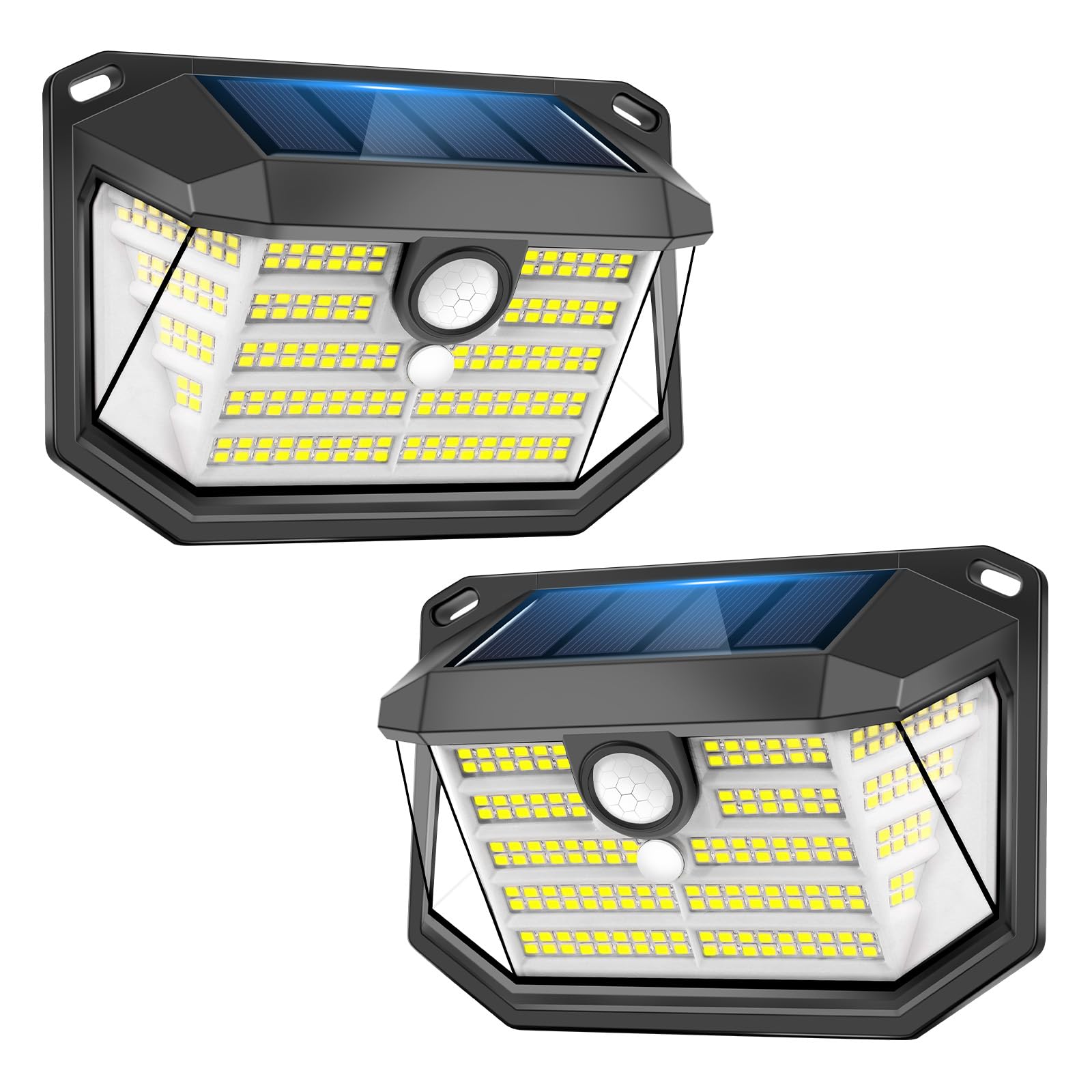 Solar Light, Outdoor, IP65 Waterproof, Sensor Light, 2200mAh High Capacity, High Sensitivity, Security Light, 230 Bright LEDs, 3-Sided Lighting, 3
Solar Light, Outdoor, IP65 Waterproof, Sensor Light, 2200mAh High Capacity, High Sensitivity, Security Light, 230 Bright LEDs, 3-Sided Lighting, 3