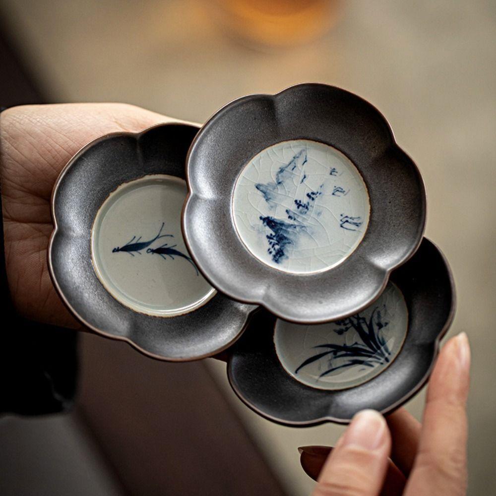 Heat-resistant Tea Cup Coaster Ceramic Insulation Pad Flower Shaped Cup Holder Dining Tables Style 4
Heat-resistant Tea Cup Coaster Ceramic Insulation Pad Flower Shaped Cup Holder Dining Tables Style 4