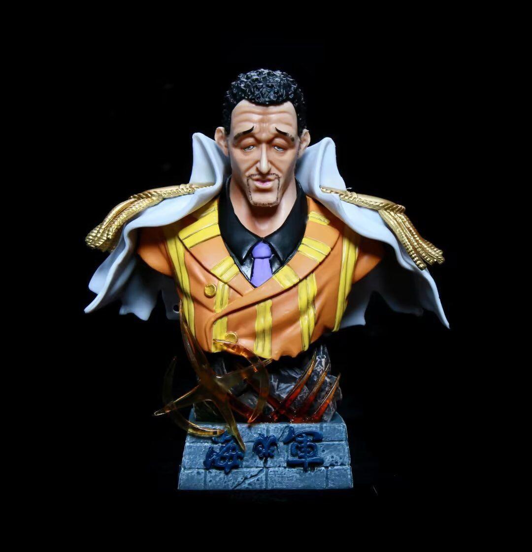 One Piece Anime Figure The Three Generals Akainu Kohza Borsalino Bust Action Figure Car Decoration Model Toy Doll Gift
One Piece Anime Figure The Three Generals Akainu Kohza Borsalino Bust Action Figure Car Decoration Model Toy Doll Gift