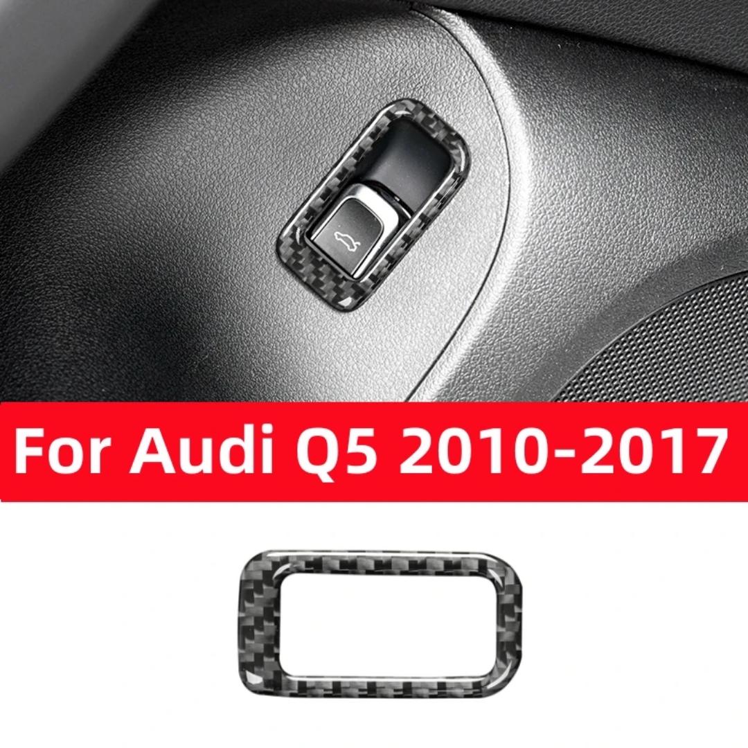 Для A/udi Q5 2010-2017 аксессуары, модификация из углеродного волокна, внутренняя кнопка переключения багажника, декоративная рамка, наклейка, накладка 
Для A/udi Q5 2010-2017 аксессуары, модификация из углеродного волокна, внутренняя кнопка переключения багажника, декоративная рамка, наклейка, накладка