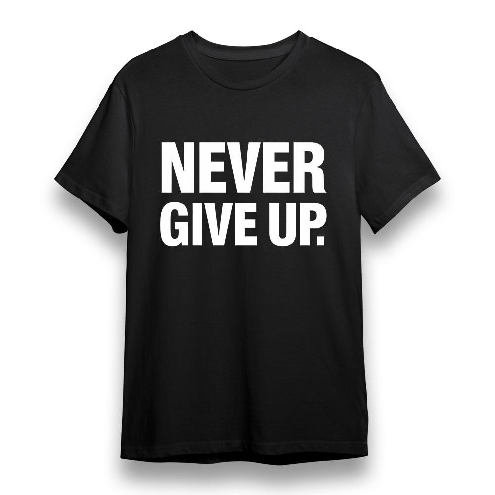 Women s Plus Size T-shirt With Never Give Up Graphic Unisex 100% Cotton Tee USA 3XL
Women s Plus Size T-shirt With Never Give Up Graphic Unisex 100% Cotton Tee USA 3XL