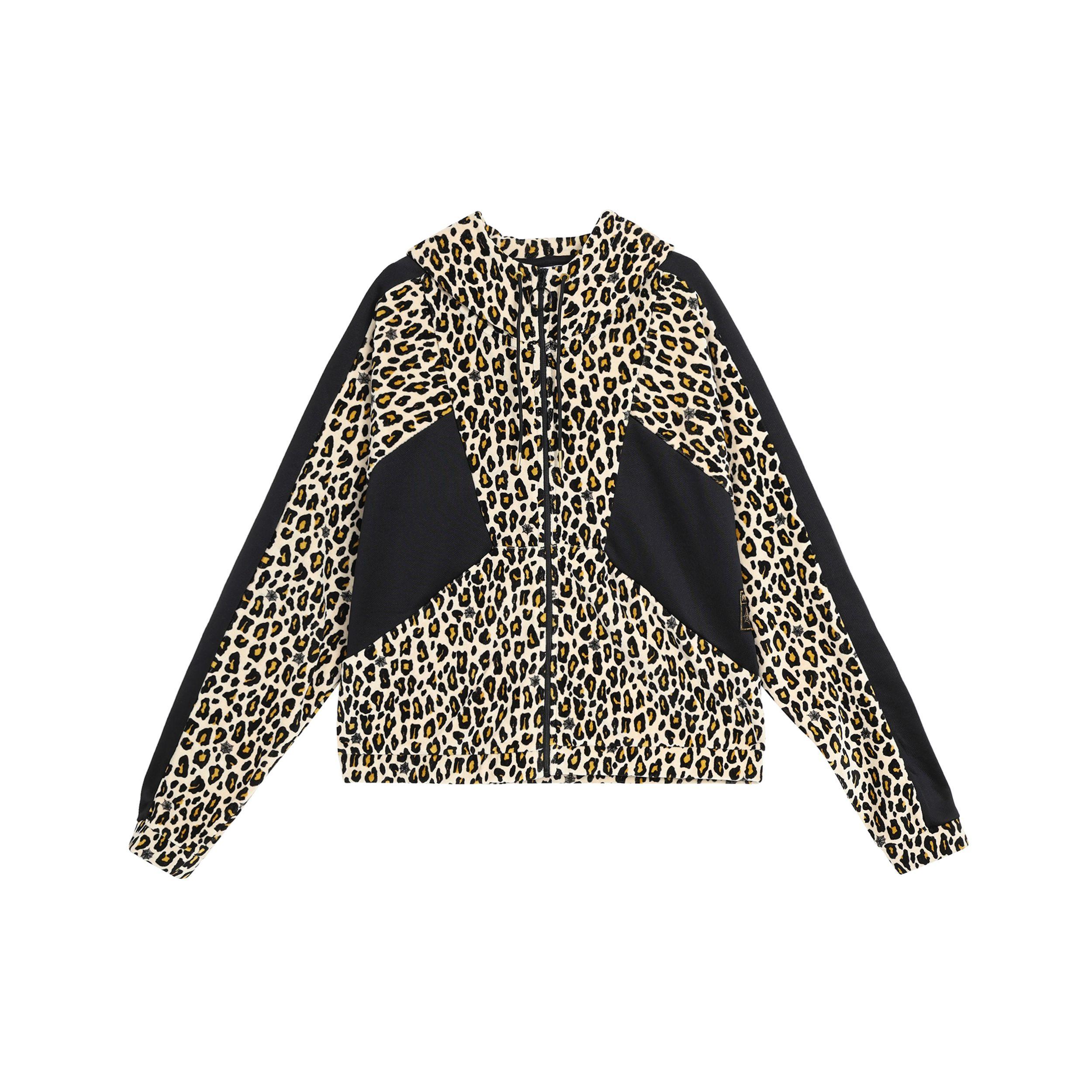 Puma X Co Warm Breathable Fashion Leopard Print Long Sleeve Hooded Jacket Women jackets Black Gray 596854-02 M
Puma X Co Warm Breathable Fashion Leopard Print Long Sleeve Hooded Jacket Women jackets Black Gray 596854-02 M