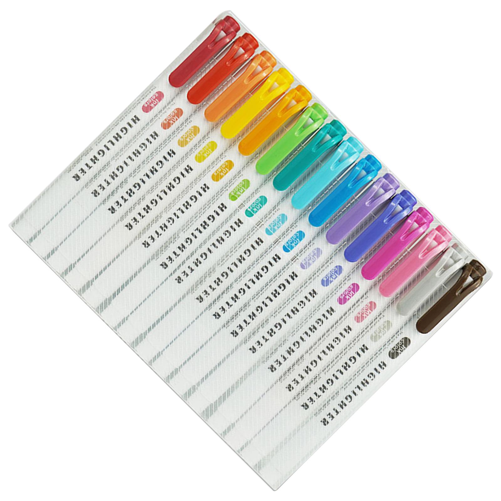 15/25 шт. маркер с двойным наконечником, быстросохнущий, широкий, с долотом, для цветового кодирования, скрапбукинга, календаря, журнала, блокнота A
15/25 шт. маркер с двойным наконечником, быстросохнущий, широкий, с долотом, для цветового кодирования, скрапбукинга, календаря, журнала, блокнота A