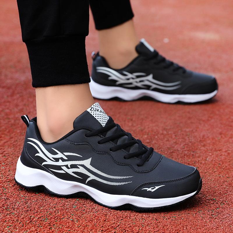 New lightweight soft-soled fitness men s sports shoes leather surface waterproof casual running shoes men s shoes spot 38
New lightweight soft-soled fitness men s sports shoes leather surface waterproof casual running shoes men s shoes spot 38