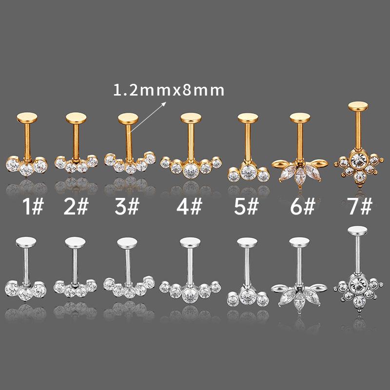 316L Stainless Steel Vertical Flat Bottom Horse Eye Crown Helix Cartilage Screw Earring 5# серебряный
316L Stainless Steel Vertical Flat Bottom Horse Eye Crown Helix Cartilage Screw Earring 5# серебряный