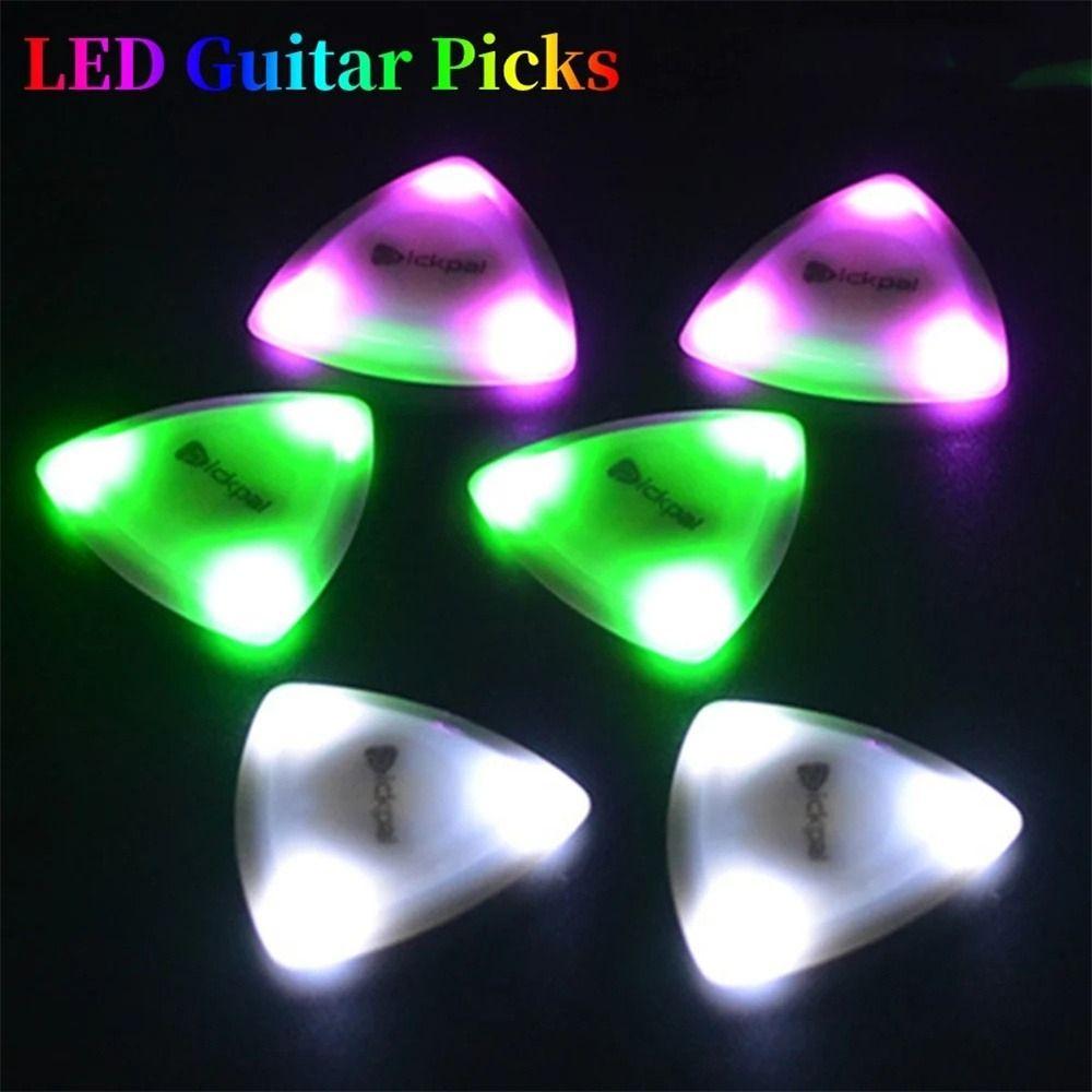 High-Sensitivity Luminous Pick Automatic Lighting Guitar Glowing Plectrum Electric Guitarists рожевий
High-Sensitivity Luminous Pick Automatic Lighting Guitar Glowing Plectrum Electric Guitarists рожевий