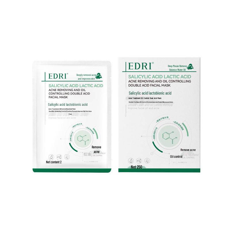 EDRI Dual Acid Acne & Oil Control Sheet Mask
EDRI Dual Acid Acne & Oil Control Sheet Mask