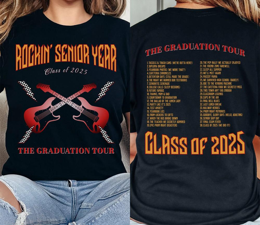 rockin senior year Tour 2025 t shir tour Size S-5XL CG2317 Unisex T-Shirt XL
rockin senior year Tour 2025 t shir tour Size S-5XL CG2317 Unisex T-Shirt XL