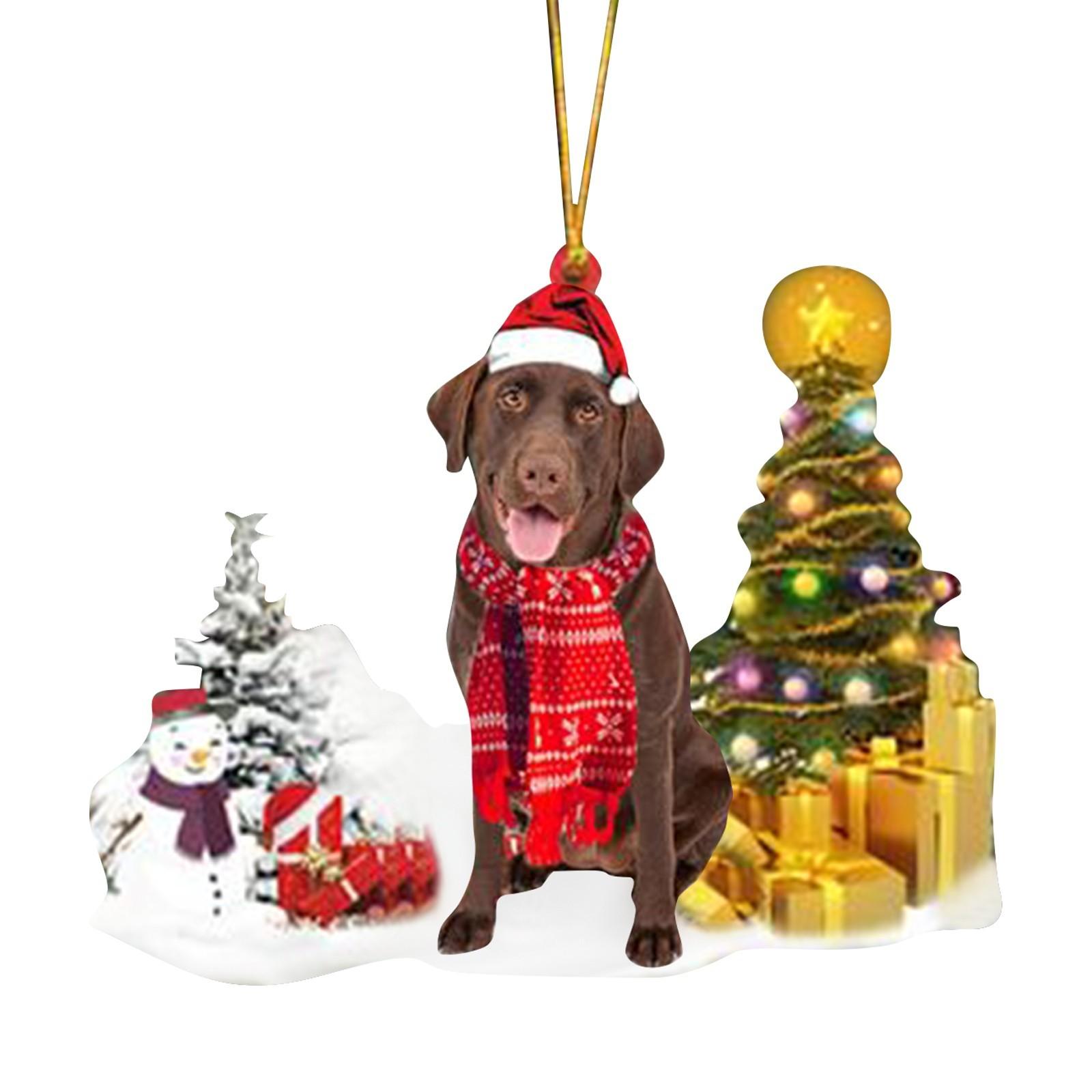 Список собак Рождественские украшения Рождественская елка Подвески Висячие бирки Украшение One Size
Список собак Рождественские украшения Рождественская елка Подвески Висячие бирки Украшение One Size